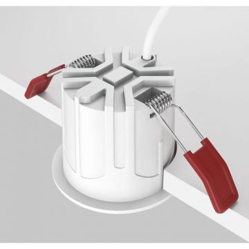 Модульный встраиваемый светодиодный светильник Maytoni (Майтони)диммируемый Alfa LED DL043-01-10W4K-D-RD-WB