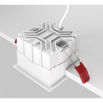 Модульный встраиваемый светодиодный светильник Maytoni (Майтони)диммируемый Alfa LED DL043-01-15W3K-D-SQ-W