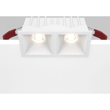 Модульный встраиваемый светодиодный светильник Maytoni (Майтони)диммируемый Alfa LED DL043-02-10W3K-D-SQ-W