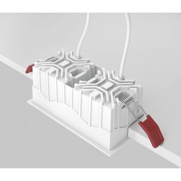 Модульный встраиваемый светодиодный светильник Maytoni (Майтони)диммируемый Alfa LED DL043-02-10W3K-D-SQ-W