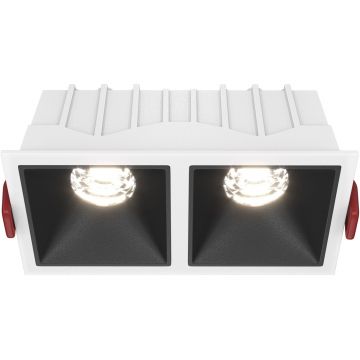 Модульный встраиваемый светодиодный светильник Maytoni (Майтони)диммируемый Alfa LED DL043-02-10W4K-D-SQ-WB