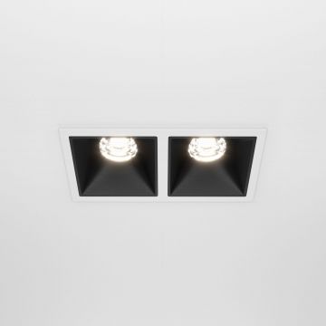 Модульный встраиваемый светодиодный светильник Maytoni (Майтони)диммируемый Alfa LED DL043-02-10W4K-D-SQ-WB