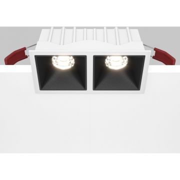 Модульный встраиваемый светодиодный светильник Maytoni (Майтони)диммируемый Alfa LED DL043-02-10W4K-D-SQ-WB