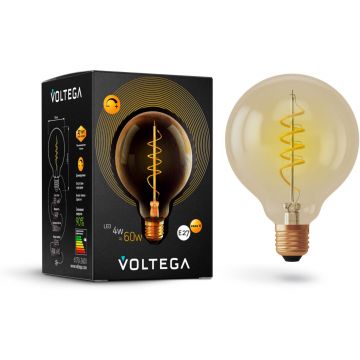 Ретро лампа Voltega (Вольтега) диммируемая Globe E27 4W 2000K 7076