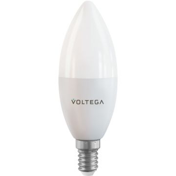 Светодиодная диммируемая лампа Voltega (Вольтега) Wi-Fi E14 5W 2700K VG 2427 свеча матовая