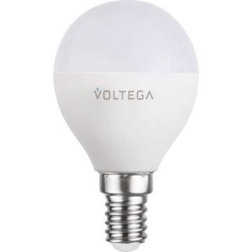 Светодиодная диммируемая лампа Voltega (Вольтега) Wi-Fi E14 5W 2700K VG 2428 шар матовый