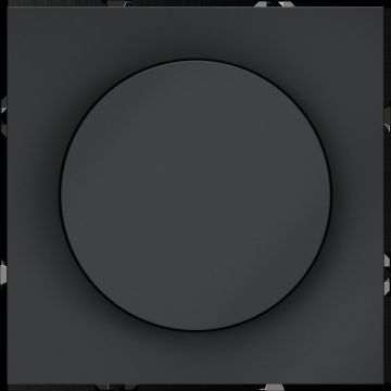 Светорегулятор встраиваемый Voltum (Вольтум) S70 поворотно-нажимной 600 Вт, (графит) VLS070307