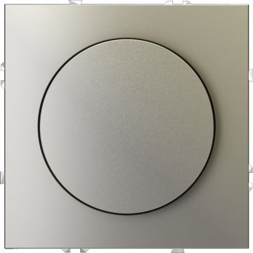 Светорегулятор встраиваемый Voltum (Вольтум) S70 поворотно-нажимной 600 Вт, (шелк) VLS070304