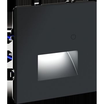 Подсветка светодиодная встраиваемая Voltum (Вольтум) S70 с датчиком, (графит) VLS070707