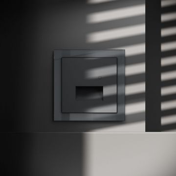 Подсветка светодиодная встраиваемая Voltum (Вольтум) S70 с датчиком, (графит) VLS070707