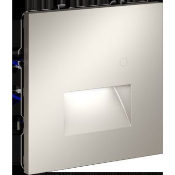 Подсветка светодиодная встраиваемая Voltum (Вольтум) S70 с датчиком, (кашемир) VLS070703