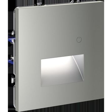 Подсветка светодиодная встраиваемая Voltum (Вольтум) S70 с датчиком, (сталь) VLS070705