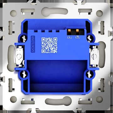 Подсветка светодиодная встраиваемая Voltum (Вольтум) S70 с датчиком, (сталь) VLS070705