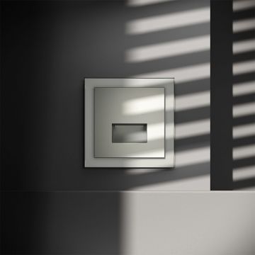 Подсветка светодиодная встраиваемая Voltum (Вольтум) S70 с датчиком, (сталь) VLS070705