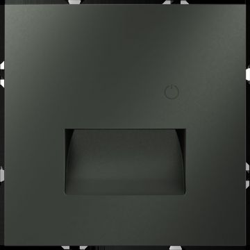 Подсветка светодиодная встраиваемая Voltum (Вольтум) S70 с датчиком, (титан) VLS070706