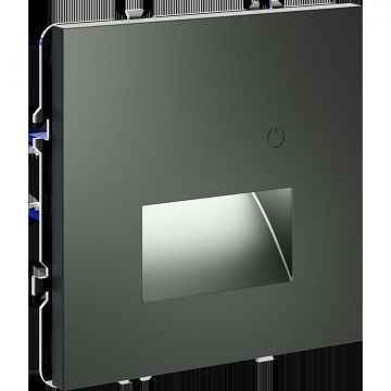 Подсветка светодиодная встраиваемая Voltum (Вольтум) S70 с датчиком, (титан) VLS070706