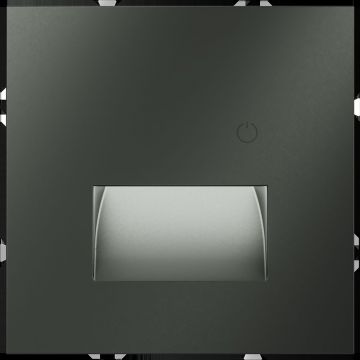 Подсветка светодиодная встраиваемая Voltum (Вольтум) S70 с датчиком, (титан) VLS070706