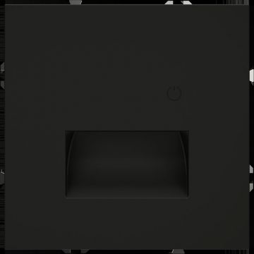 Подсветка светодиодная встраиваемая Voltum (Вольтум) S70 с датчиком, (черный матовый) VLS070708