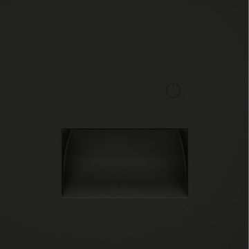 Подсветка светодиодная встраиваемая Voltum (Вольтум) S70 с датчиком, (черный матовый) VLS070708