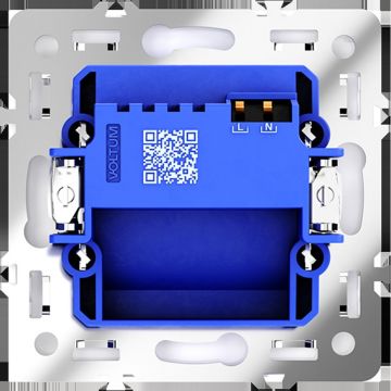 Подсветка светодиодная встраиваемая Voltum S70, (белый глянцевый) VLS070601