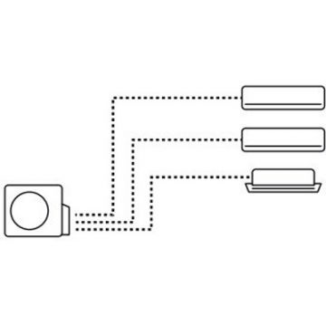 Наружный блок мульти-сплит Haier (Хаиер) Multi Super match R32 inverter 3U55S2SR5FA