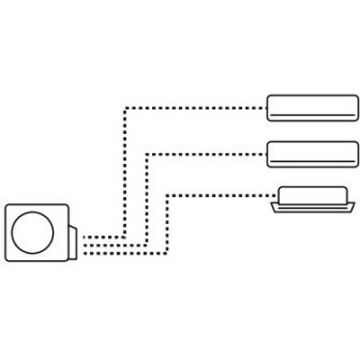 Наружный блок мульти-сплит Haier (Хаиер) Multi Super match R32 inverter длинные трассы 3U55S2SL5FA