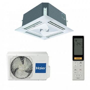 Сплит-система Haier (Хаиер) Super match plus кассетная в комплекте с декоративной панелью PB-700KB / AB50S2SC1FA / 1U50S2SJ3FA