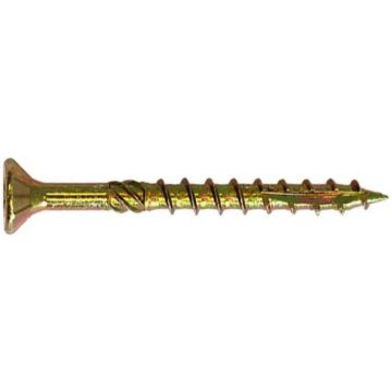 Саморез Himtex профессиональный по дереву желт. потай Torx 50 10х80 50 шт. (10080Fh)