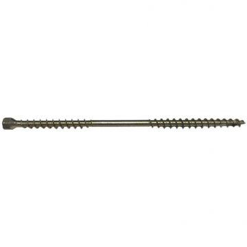 Саморез Himtex конструкционный по дереву двойная резьба, желт. 6-гр. Torx 40 8х400 50 шт. (08400FDT)
