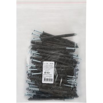 Дюбель-гвоздь Хват (Hvat) полипропиленовый 8х100 мм 50 шт, 24710-0