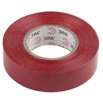 Изолента Эра ПВХ 19ммх20м красный C0036541 ERA