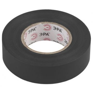 Изолента Эра ПВХ 19ммх20м чёрный C0036540 ERA