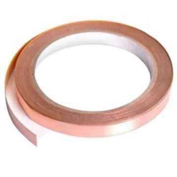 Медная лента Bonkeel Prof токопроводящая 10 мм х 20 м, 663685