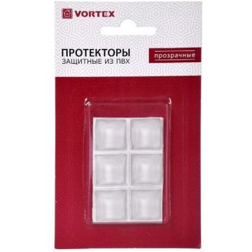 Протектор Vortex (Вортекс) защитный из ПВХ 21х21х8 мм 6 шт.