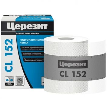 Лента герметизирующая Ceresit (Церезит) CL152 10 м (1832528)