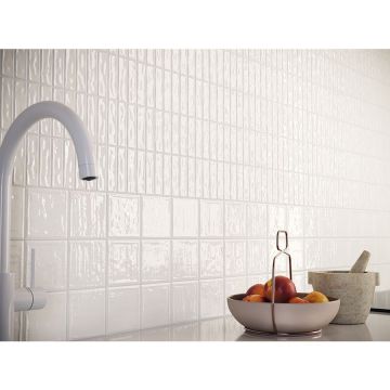 Керамическая плитка Absolut Keramika (Абсолют Керамика) Liso Mate Blanco Pre 10 20x20 см