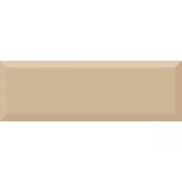Керамическая плитка Absolut Keramika (Абсолют Керамика) Monocolor Biselado Brillo Beige 10x30 см