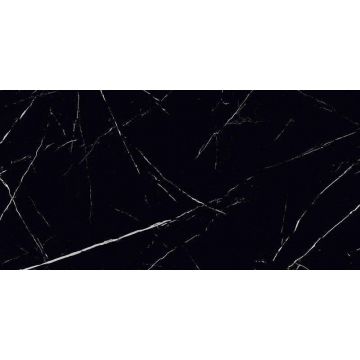 Керамогранит Royce (Ройс) Black Marquina 60x120 см, глянцевый High glossy R_HG2001