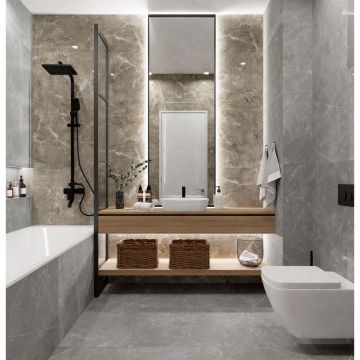 Керамогранит Royce (Ройс) Olympia Grey 60x60 см Polished R_PR1023