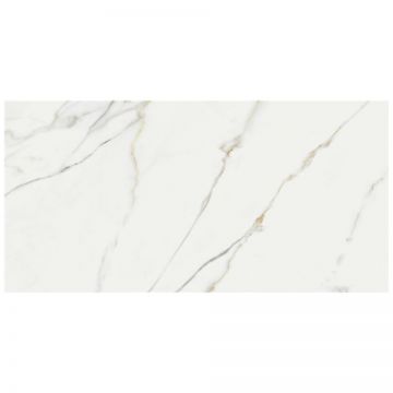 Керамогранит Keratile Aston Gold 60х120 см белый, золотой полированная CAS1ASTNQPHA