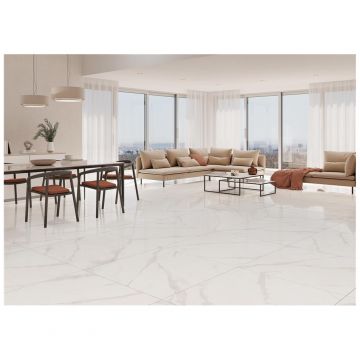 Керамогранит Keratile Cedar White 120х280 см белый полированная 3ACPCEDACPPA