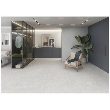Керамогранит Keratile Gobi Pearl Mt 60X120 Rect (S-Tech) 60х120 см белый матовая CAN5GOBIPDQA