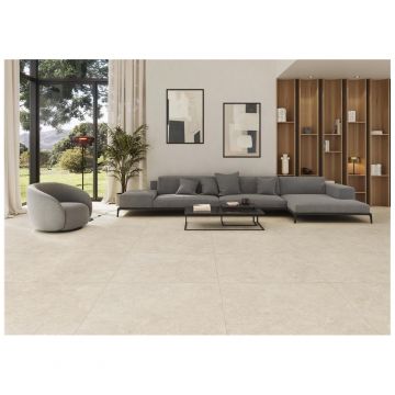 Керамогранит Keratile Oregon Groove Ivory Mt 60х120 см кремовый CAN5ORVEODPA