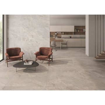 Керамогранит Keratile (Кератайл) Ardesia Bianco R 60x120 см