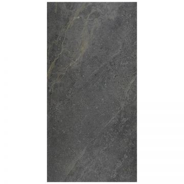 Керамогранит Кератайл Lithos 120х60 см темно-серый, черный матовый, Anthracite M, Keratile
