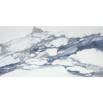 Керамогранит Keratile (Кератайл) Patagonia Blue 60х120 см ректификат,Полированный (PATAGONIA BLUE 59x119 RECT.PUL)