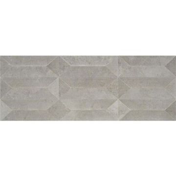 Керамогранит Keratile (Кератайл) Talo Серый 33.3х90 см ректификат,Матовый (TALO GREY BR 33,3X90 RECT. SHAPES)