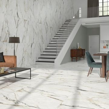 Керамогранит Keratile (Кератайл) Carbis Gold Rect 59.5x120 см