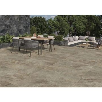 Керамогранит Keratile (Кератайл) Ardesia Mocca MT 60x120 см, CAN5ARDEKDQA