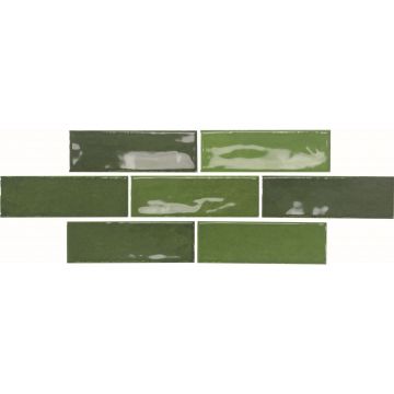 Керамогранит Monopole Artisan green 5x15 см